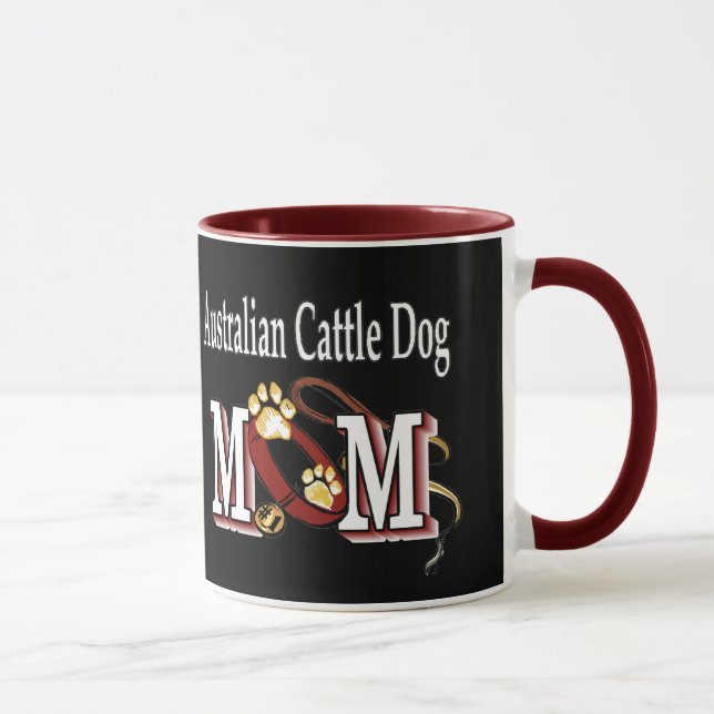 Mug MOM de chien de bétail australien (Droite)