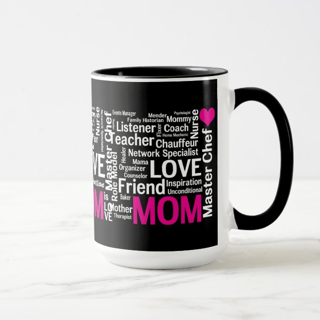 Mug MOM est AMOUR et tant plus ! (Droite)