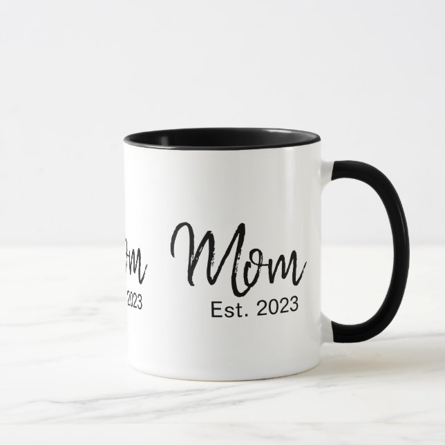 Mug Mom Established New Mom Gift (Droite)