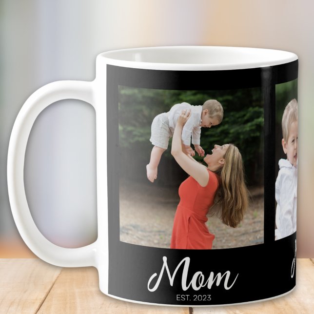 Mug Mom Established Script Black 3 Photo (Créateur téléchargé)