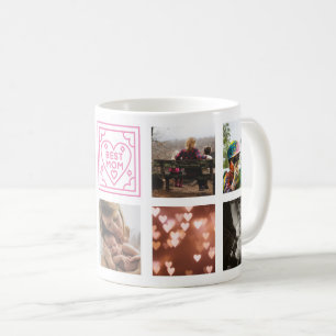 Mug MOM La REINE de nos coeurs   photo personnalisée