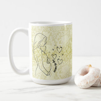 Mug Mom-to-be Faux Lace