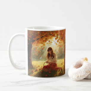 Mug Moment d'Automne Doré – L'Art Fantaisiste de Kind_