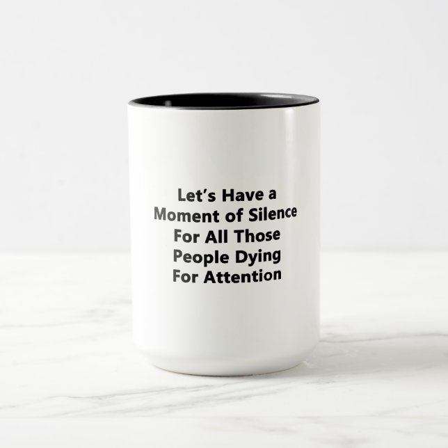 Mug Moment de silence (Centre)