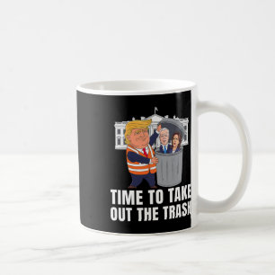 Mug Moment De Sortir La Poubelle Drôle Trump