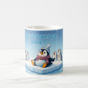 Mug Moment du pingouin drôle