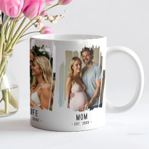 Mug Moments clés de maman Photos & Années Texte person