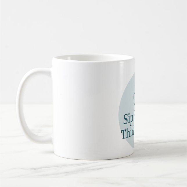 Mug Moments de Présence – Buvez Lentement, Pensez  (Gauche)