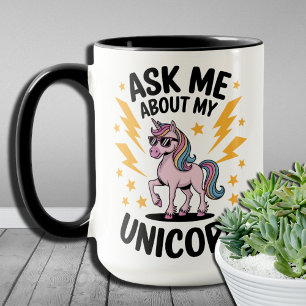 Mug Moments de rire drôle Drôle Cadeau Posez-moi la qu