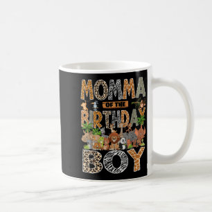Mug Momma De L'Anniversaire Garçon Safari Zoo Jungle A
