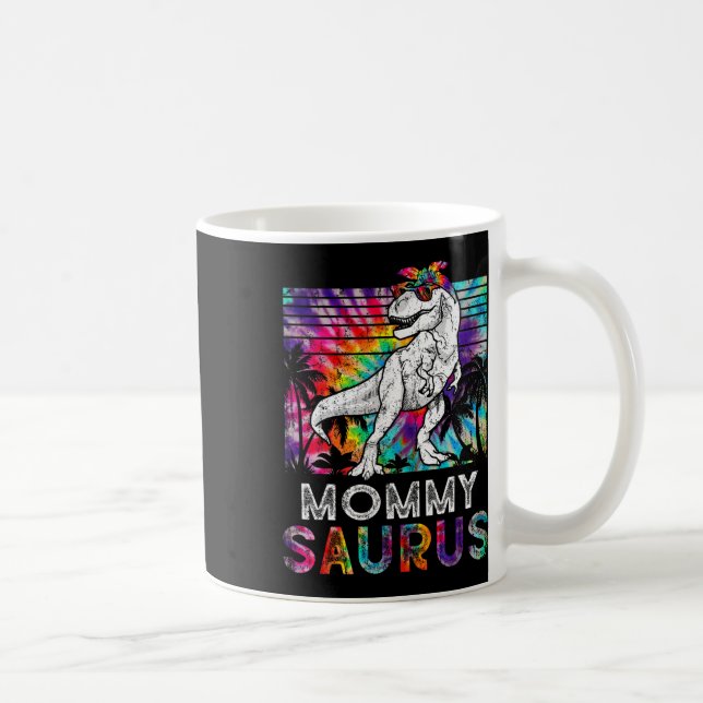 Mug Mommysaurus Dinosaure Maman Saurus Famille Assorti (Droite)