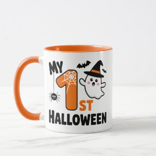 Mug Mon 1er Halloween Body bébé fantôme mignon