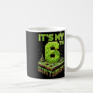 Mug Mon 6ème Anniversaire 6 Gâteau Vidéo Joueur Garçon