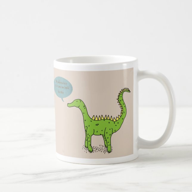 Mug Mon acide ribonucléique m'a incité à ressembler à (Droite)
