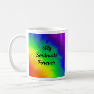 Mug Mon âme sœur pour toujours Cadeau d'amour arc-en-c
