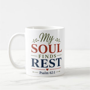 Mug Mon âme trouve le repos Encouragement chrétien mod