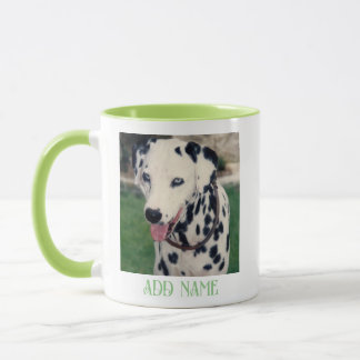 Mug Mon ami animal de compagnie Custom Photo Lime Gree