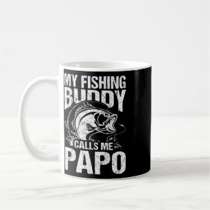 Mug Mon Ami de Pêche M'appelle Papo Fisher de la Fête 