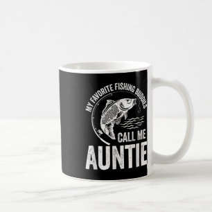 Mug Mon ami de pêche préféré m'appelle Tante Poisson F