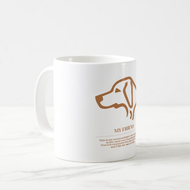 Mug Mon amie (Devant gauche)