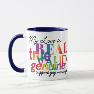 Mug Mon Amour Est Un Véritable Soutien Au Mariage Gay