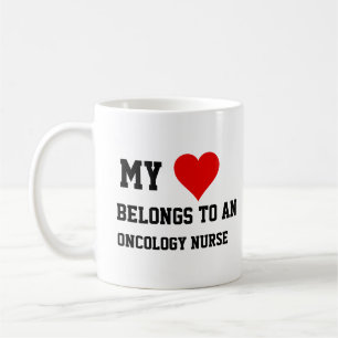 Mug Mon Appartenance À Une Infirmière En Oncologie