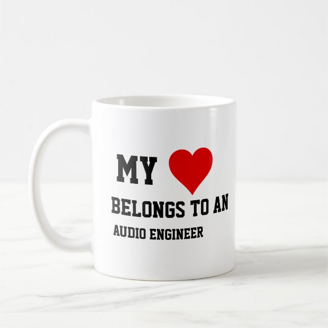 Mug Mon appartient à un ingénieur du son  (Gauche)