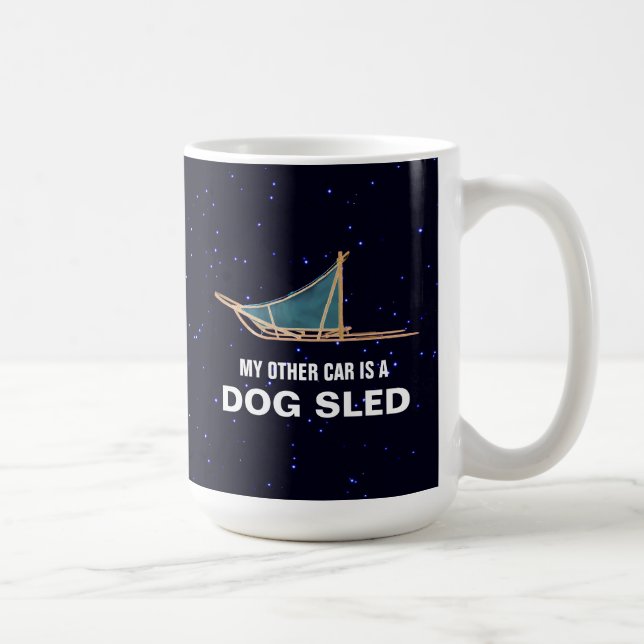 Mug Mon Autre Voiture Est Un Chien (Droite)