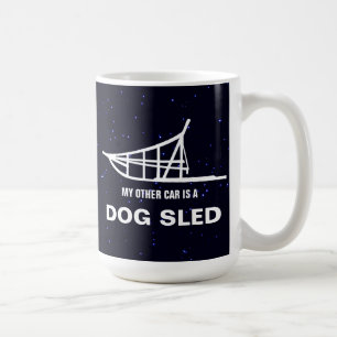 Mug Mon Autre Voiture Est Un Dogsled