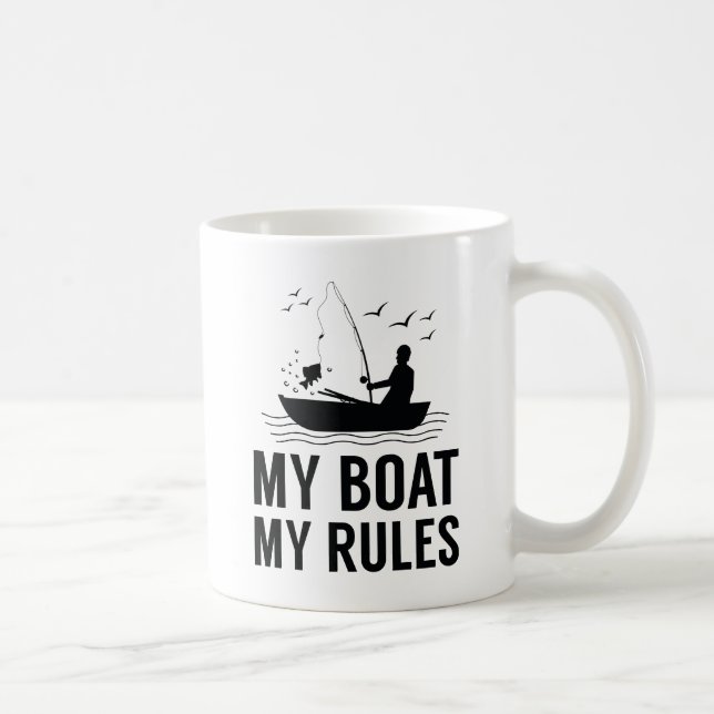 Mug Mon bateau mes règles (Droite)