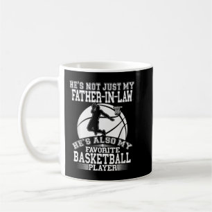 Mug Mon Beau-Père Est Mon Spo De Joueur De Basketball
