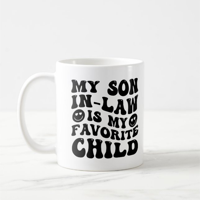 Mug Mon Belle-Fils Est Mon Humour Favori De Famille D' (Gauche)