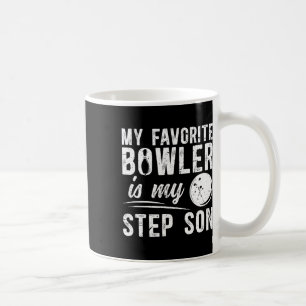 Mug Mon Bowler Favori Stepdad Bowling Step-papa D'Un B