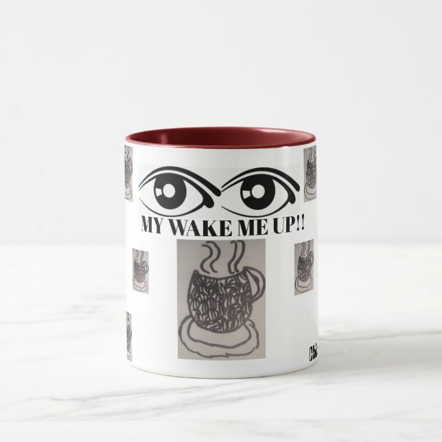 MUG MON CAFÉ ME RÉVEILLE (Centre)