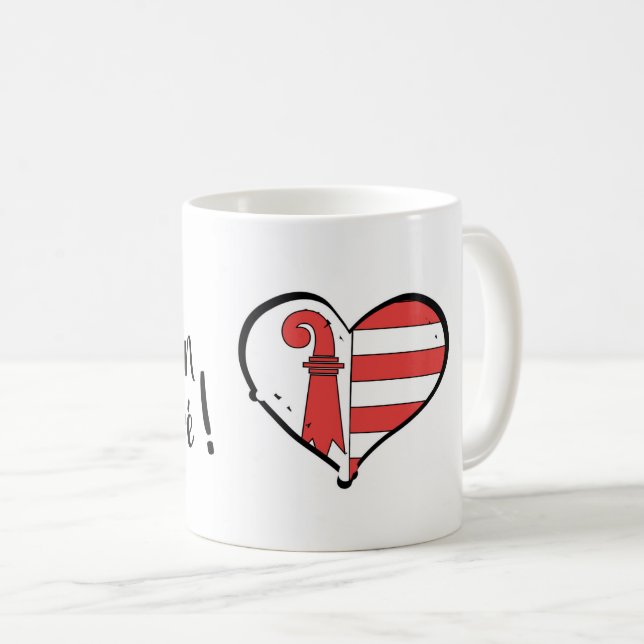 Mug Mon canton préféré Jura (Devant droit)