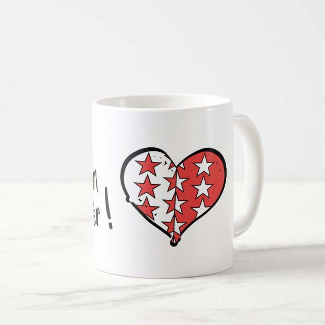 Mug Mon canton préféré Valais (Devant droit)