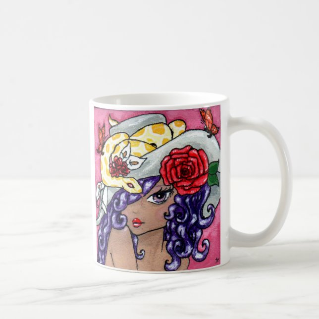 Mug "Mon casquette est fabuleux ! "Tasse (Droite)