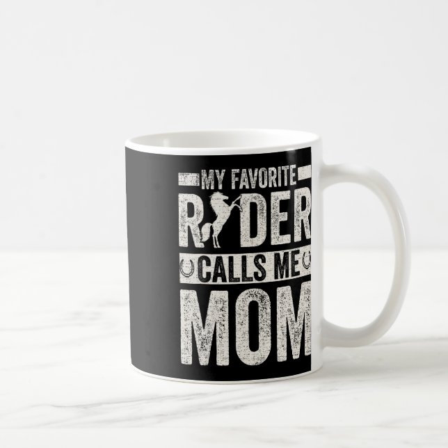 Mug Mon cavalier Préféré M'Appelle Maman Drôle Horseba (Droite)