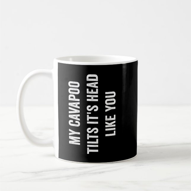 Mug Mon Cavapou Tille Sa Tête Comme Toi (Gauche)