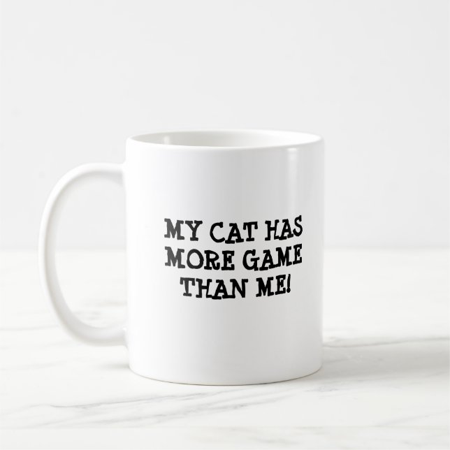 Mug Mon chat a du jeu (Gauche)