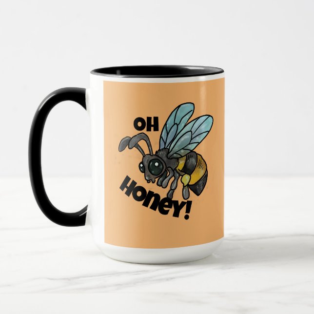 Mug Mon chéri ! Abee mignonne (Gauche)