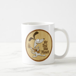 Mug Mon chien a des puces/coeur Uke