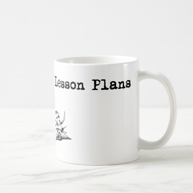 Mug Mon chien a mangé mes plans de cours (Droite)