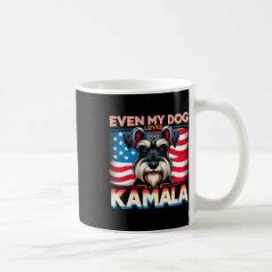 Mug Mon Chien aime Kamala Usa Drapeau Kamala Harris Ch