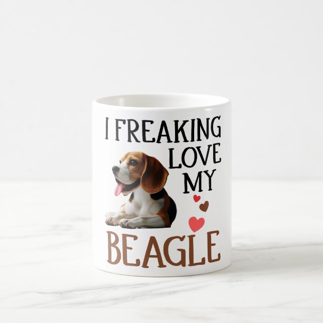 Mug Mon chien Beagle (Centre)