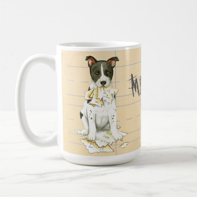 Mug Mon chien de Canaan a mangé mon travail (Gauche)