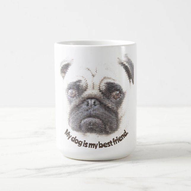 Mug Mon chien est mon meilleur ami. (Centre)