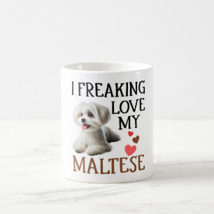 Mug Mon chien maltais, mignon amour