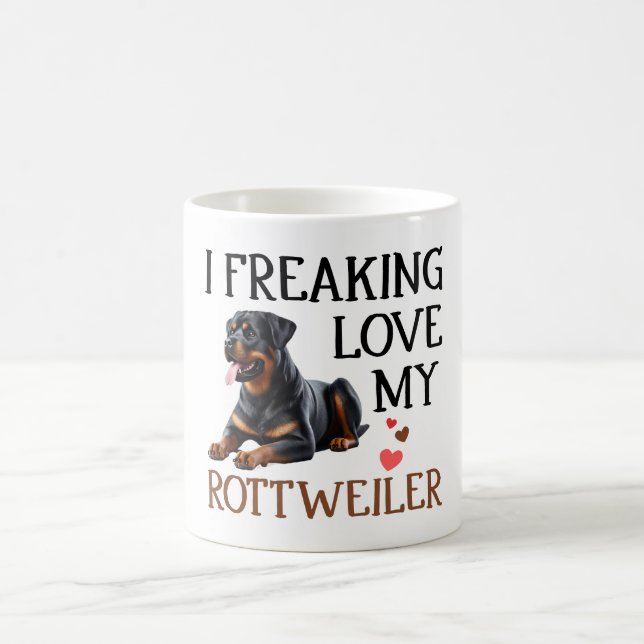 Mug Mon chien Rottweiler mignon (Centre)