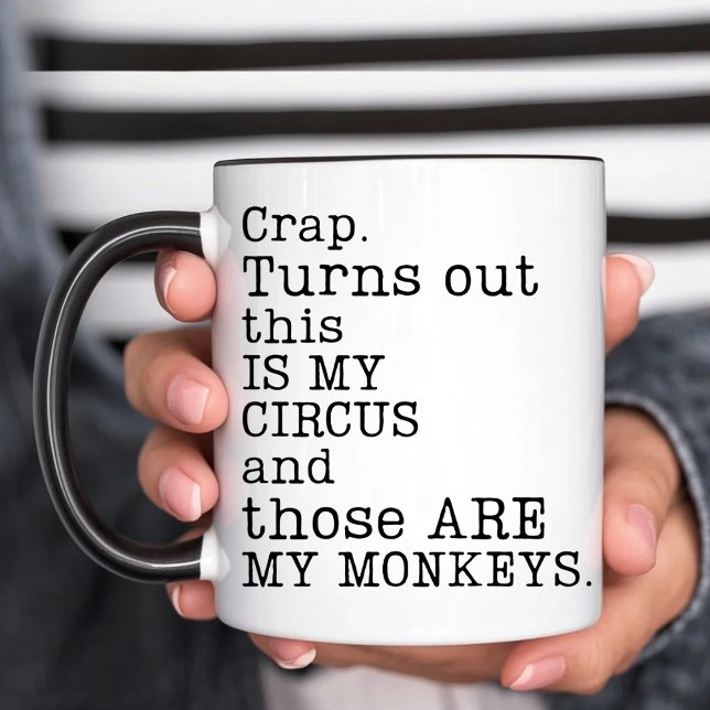 Mug Mon cirque Mes singes (Créateur téléchargé)